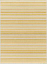 Rackhams Eagean-Global Yellow Ivory Off-White In- & Outdoor Rug - 160cm_diameter - thumbnail 3