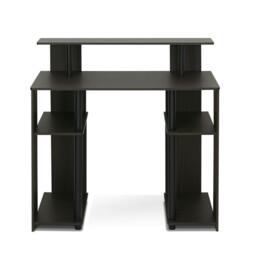 Rackhams JAYA Simple Design Computer Writing Desk, Walnut - Modern Desk Designed for Contemporary Interiors - 15071WNBK - thumbnail 5