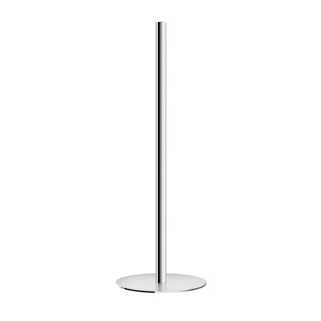 Rackhams Polished Stainless Steel Freestanding Spare Toilet Roll Holder - image 1