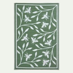 Rackhams Outdoor Rug Luxury Waterproof Reversible, For Garden, Floral Bee - 122 x 182 cm - thumbnail 1