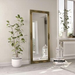 Rackhams Kingsbury Full Length Mirror Antique Gold 61cm x 150cm - Silver - thumbnail 2