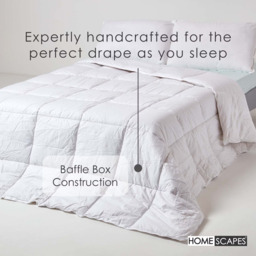Rackhams 4.5 Tog Duvet Luxury Mulberry Silk for Spring or Summer Lightweight Hypoallergenic - Double - thumbnail 5
