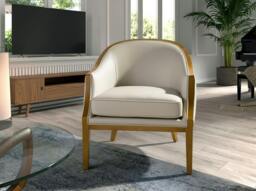 Rackhams Sand Leather Armchair 5127 - Modern - Yes - No - thumbnail 6