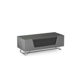 Rackhams Chromium TV-Stand with 1 Flap Grey CRO2-1000CB-GRY - Grey - thumbnail 2