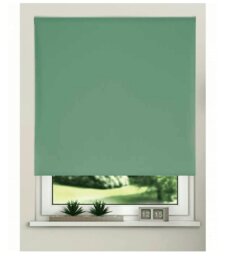 Rackhams Basil Trimmable Thermal Blackout Roller Blinds - 125cm - thumbnail 3