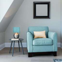 Rackhams Contemporary and Sleek 10 Inch Teal Linen Fabric Drum Lamp Shade 60w Maximum - thumbnail 5