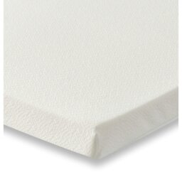 Rackhams European Double Memory Foam Mattress Topper - 2.5cm Thick - White - 1 - 4ft Small Double Mattress (120cm x 190cm) - thumbnail 3