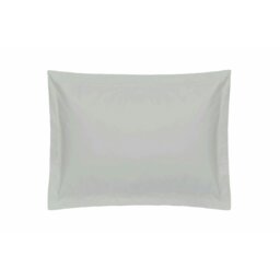Rackhams 1000 Thread Count Cotton Sateen Oxford Pillowcase - Platinum - One Size - Platinum - 100% Cotton - thumbnail 2