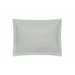 Rackhams 1000 Thread Count Cotton Sateen Oxford Pillowcase - Platinum - One Size - Platinum - 100% Cotton - thumbnail 1