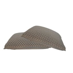 Rackhams Myra Cushion Set of 2 - Grey - thumbnail 2
