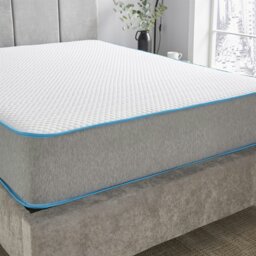 Rackhams Premium Comfort Bubble Hybrid Mattress - 23cm Deep, Soft/Medium Firmness - Grey - 1 - 3ft Single Mattress (90cm x 190cm) - thumbnail 2