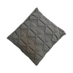 Rackhams Esmi Cushion Set of 2 - Grey - thumbnail 5