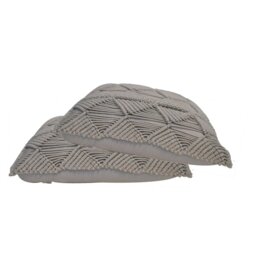 Rackhams Esmi Cushion Set of 2 - Grey - thumbnail 3