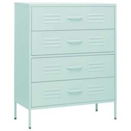 Rackhams Chest of Drawers Mint 80x35x101.5 cm Steel - thumbnail 2
