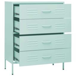 Rackhams Chest of Drawers Mint 80x35x101.5 cm Steel - thumbnail 6