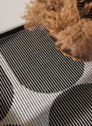 Rackhams Reversible Black Indoor-Outdoor Rug - 160X230 cm - thumbnail 4