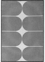 Rackhams Reversible Black Indoor-Outdoor Rug - 160X230 cm