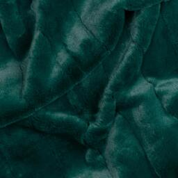 Rackhams Riva Paoletti Empress Throw - Emerald - 140x200cm - Emerald - 100% Polyester - thumbnail 3