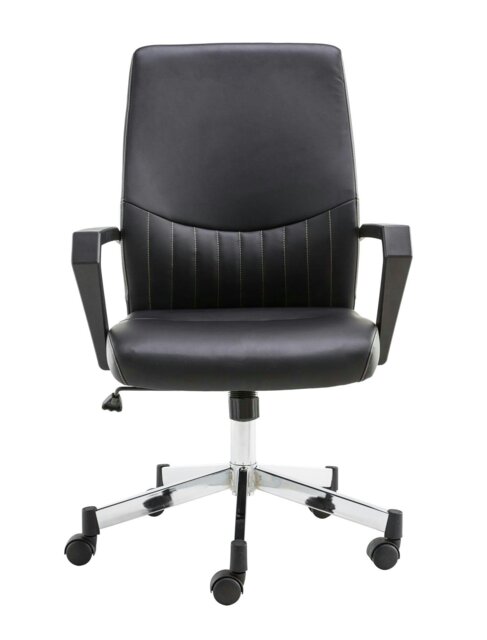 Rackhams Brooklyn office chair in black - image 1