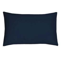 Rackhams Deluxe Fitted Sheet or Pillowcase Pair - Navy - Super King (180cm x 200cm) + 25cm Deep - thumbnail 3