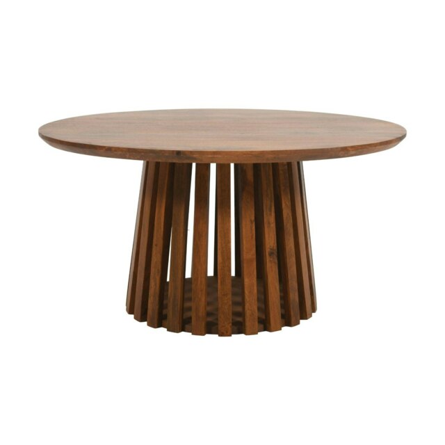 Rackhams Osburn Mango Wood Round Coffee Table - image 1