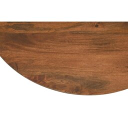 Rackhams Osburn Mango Wood Round Coffee Table - thumbnail 4