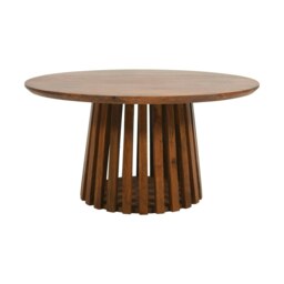 Rackhams Osburn Mango Wood Round Coffee Table
