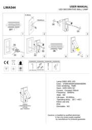 Rackhams 3 Watt White Adjustable Recessed Bedroom Reading Lamp - thumbnail 4
