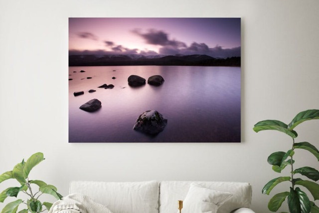 Rackhams Loch Morlich and Cairn Gorm - Framed Print 16 x 12 inch - image 1