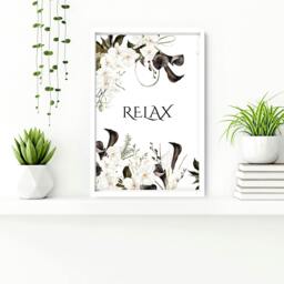 Rackhams Art For A Bathroom Wall - Set of 3 wall art prints - A4 8.27 x 11.69 in / 21 x 29.7 cm - Satin Photo paper 280 gsm - Black Frame - thumbnail 6