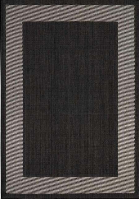 Rackhams Ecology Outdoor Rug Black - 200bl - 240X340 cm - image 1