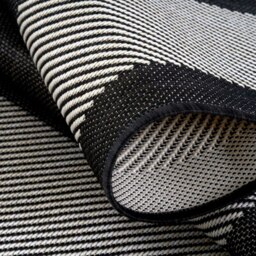 Rackhams Ecology Outdoor Rug Black - 200bl - 240X340 cm - thumbnail 3