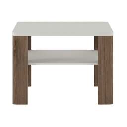 Rackhams Toronto Coffee Table with shelf - White - White - 67 - thumbnail 2
