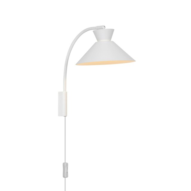 Rackhams Dial - Wall light - White - White - Metal - 1 - image 1