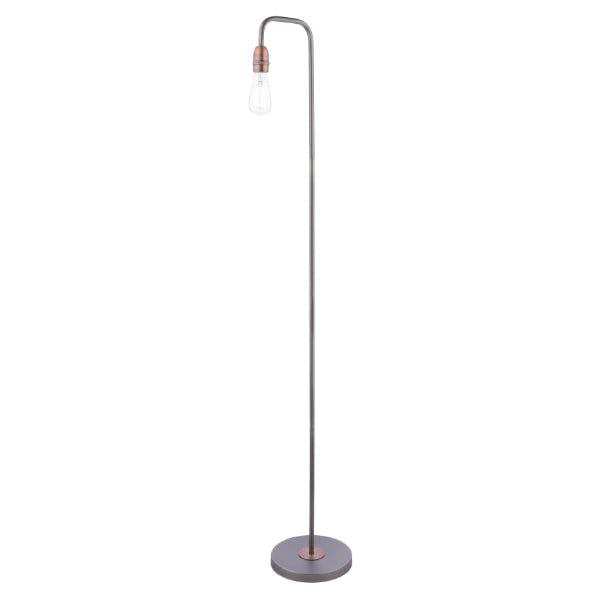 Rackhams Vitor Industrial Copper Floor Lamp - image 1