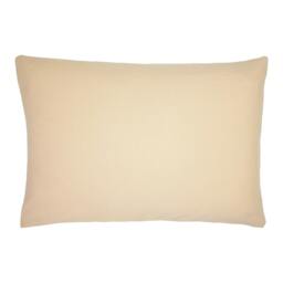 Rackhams Ashram Hands Cushion Cover - Blush/Black - One Size - Blush/Black - 100% Polyester - thumbnail 2