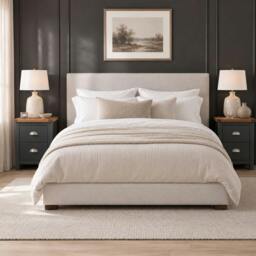 Rackhams Set of 2 Dunkeld Spacious 2-Drawer Bedside Cabinets - thumbnail 2
