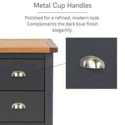 Rackhams Set of 2 Dunkeld Spacious 2-Drawer Bedside Cabinets - thumbnail 5
