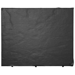Rackhams Swing Bench Covers 2 pcs 12 Eyelets 220x177x220 cm Polyethylene - Black - PE (Polyethylene), aluminium - thumbnail 6