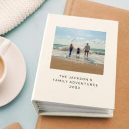 Rackhams Personalised Photo Album With Sleeves - Plastic - h16.7 x w12.5 x d5.7cm - thumbnail 1
