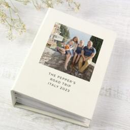 Rackhams Personalised Photo Album With Sleeves - Plastic - h16.7 x w12.5 x d5.7cm - thumbnail 5