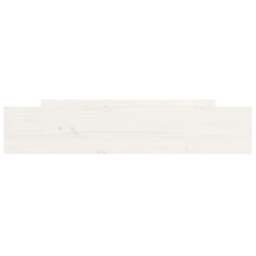 Rackhams Bed Drawers 2 pcs White Solid Wood Pine - thumbnail 4