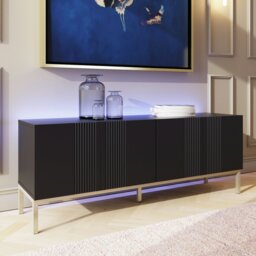 Rackhams Frank Olsen Iona 1500 Tv Cabinet - White - thumbnail 2