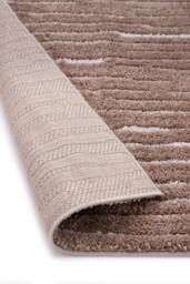 Rackhams Natural Woodgrain Look Rug - Beige & Cream - 120X170 cm - thumbnail 2