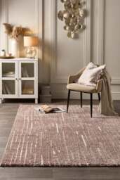 Rackhams Natural Woodgrain Look Rug - Beige & Cream - 120X170 cm - thumbnail 5