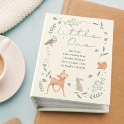 Rackhams Personalised Woodland Animals 6x4 Photo Album with Sleeves