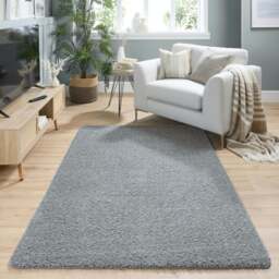 Rackhams Washable Fleck Rug - Blue Colour - 67X300 cm - thumbnail 6