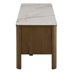 Rackhams Southampton TV Unit 2 Doors 1 Shelf in Ceramic Cream - 1 - thumbnail 3