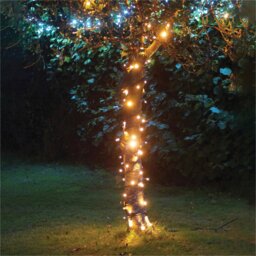 Rackhams String Lights Black Rubber IP65 10m/80 LED G/C - thumbnail 1