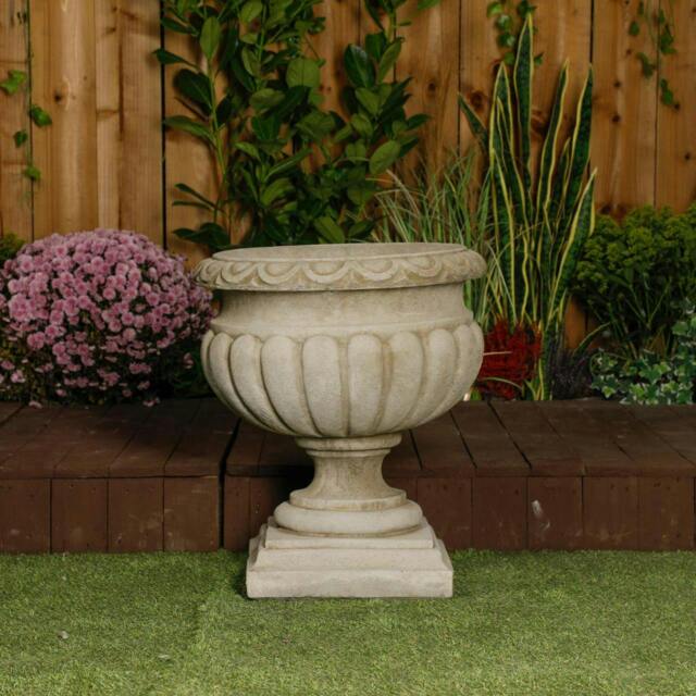 Rackhams Large Stonecast Tazza Urn Garden Ornament - image 1